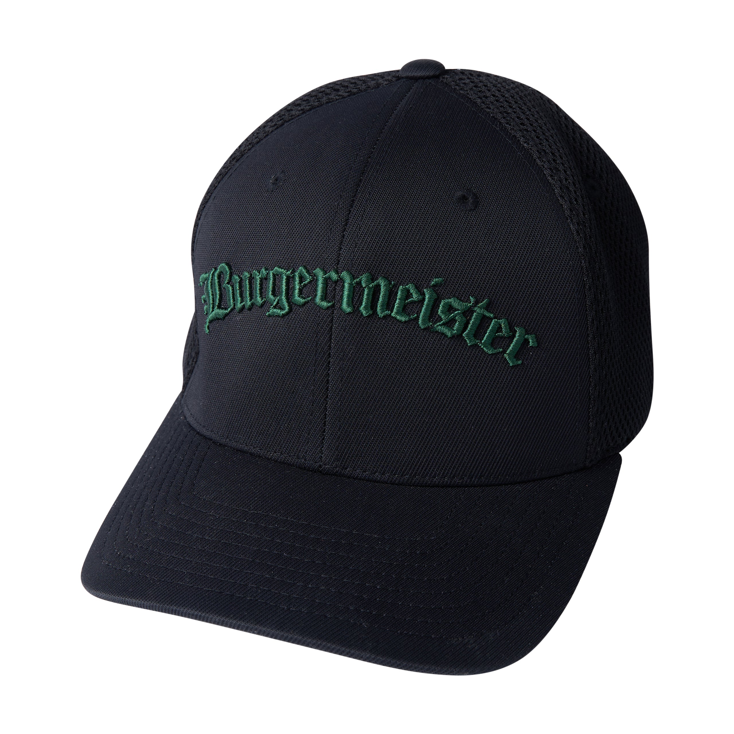 Mesh Cap Burgermeister Logo schwarz