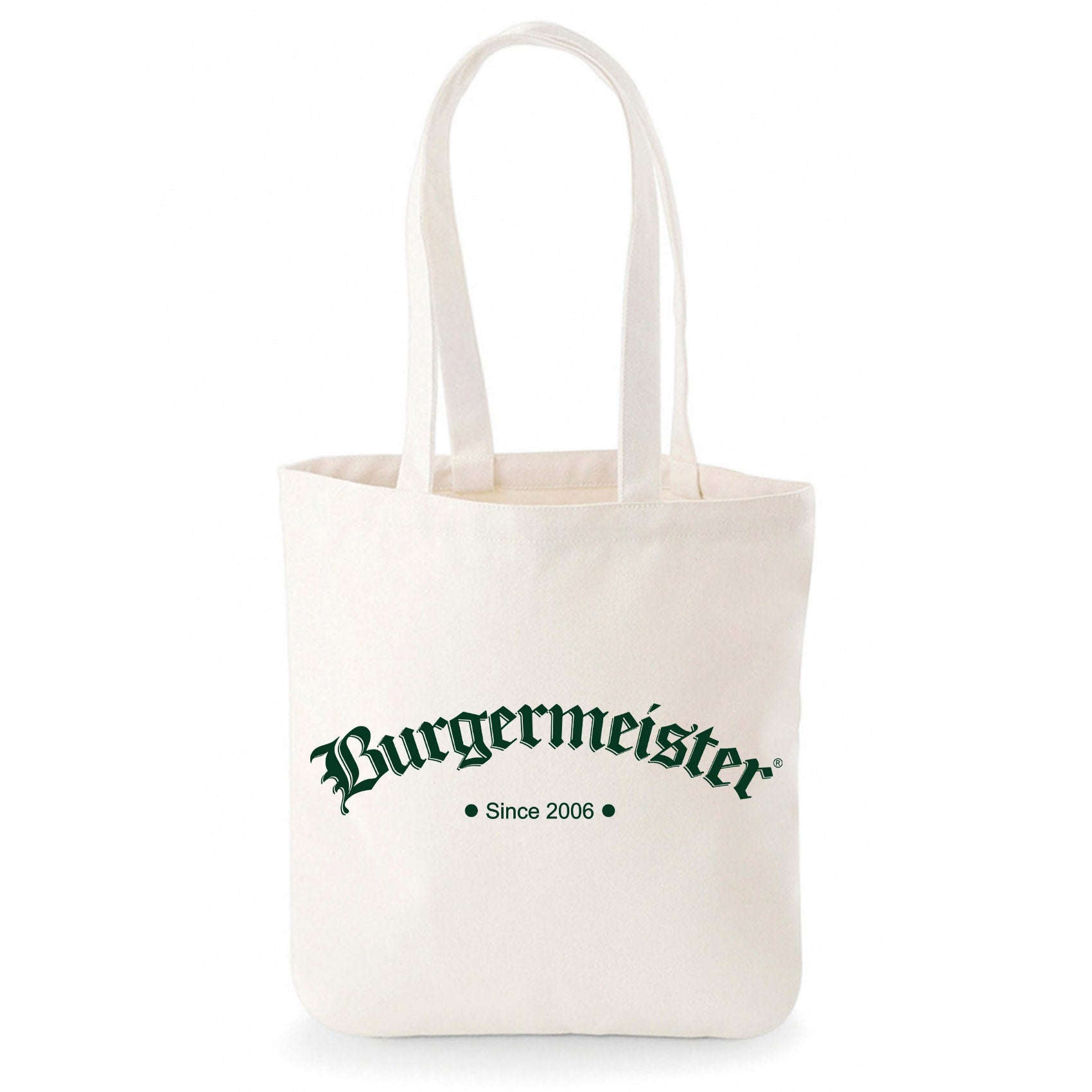 Tasche Burgermeister-Logo