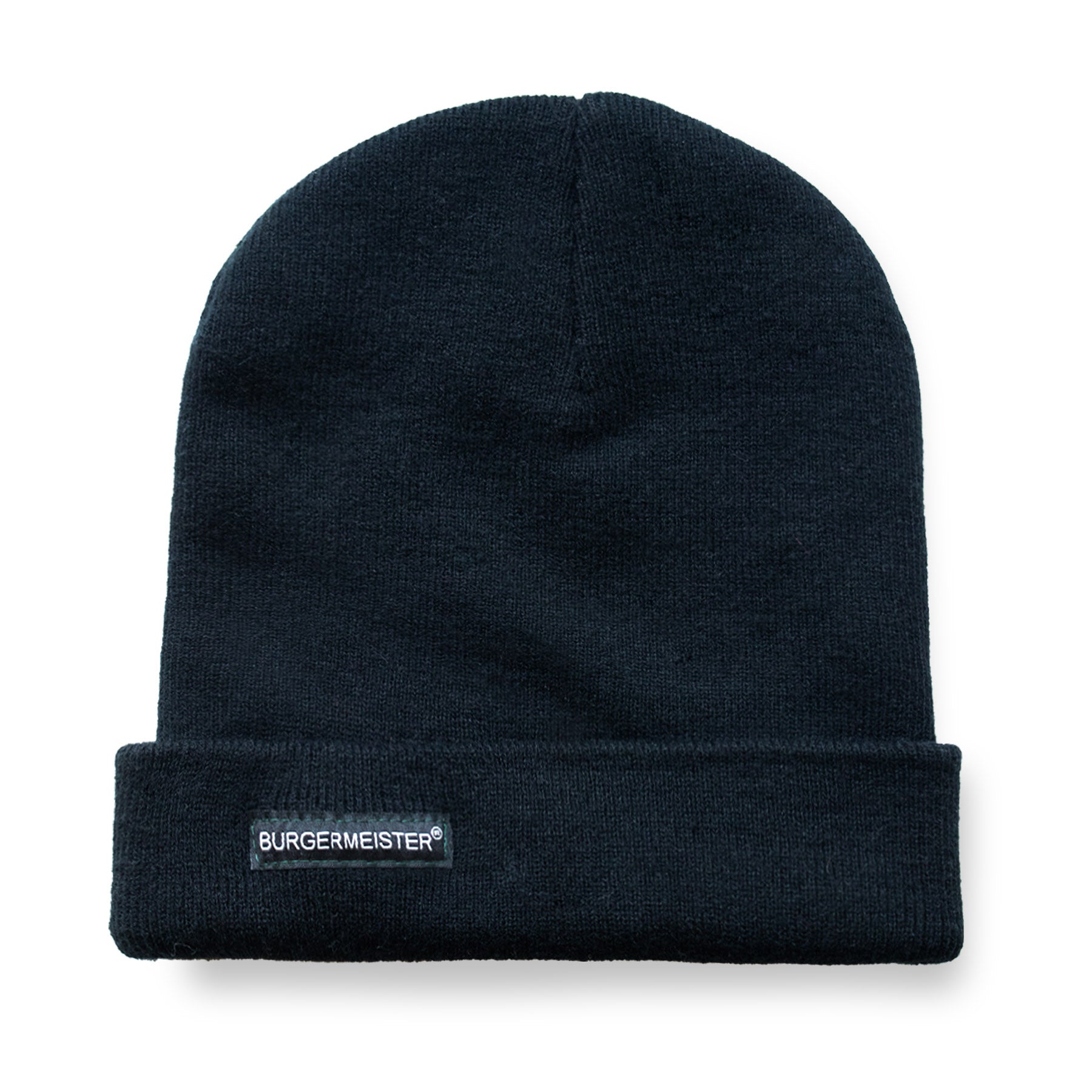 Beanie Burgermeister Logo Label