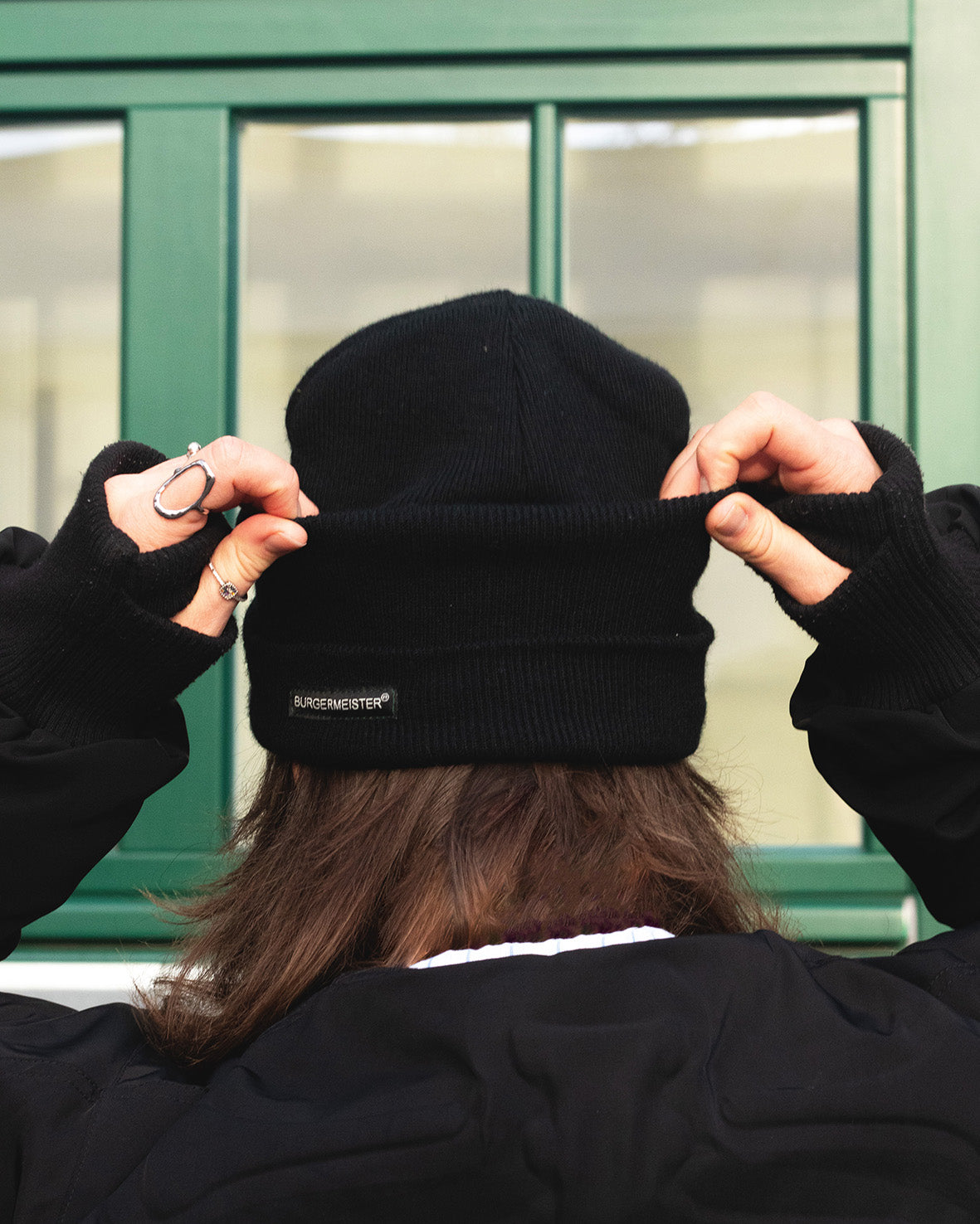 Beanie Burgermeister Logo Stick