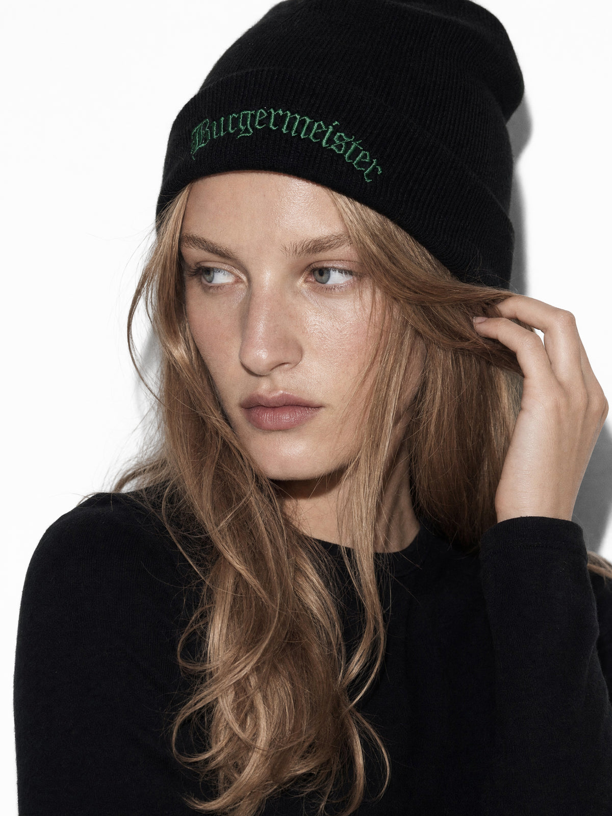 Beanie Burgermeister Logo Stick